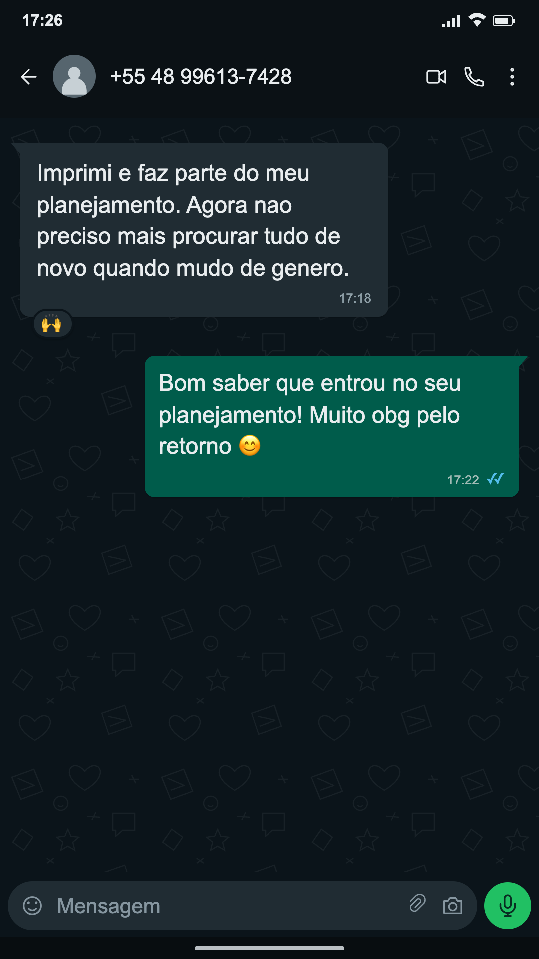 Depoimento sobre os mapas de Gêneros Textuais 2